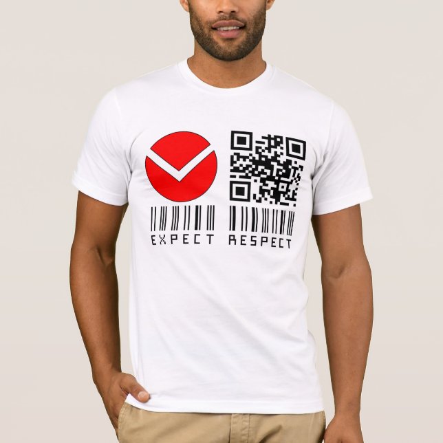 Camiseta V espere o respeito (Frente)