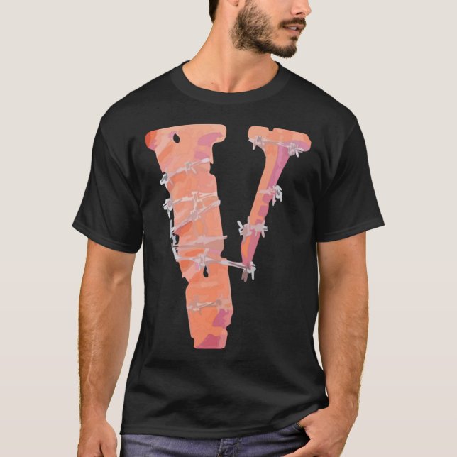 Camiseta v logotipo vlone T-Shirt Essential T-Shirt Copy (Frente)