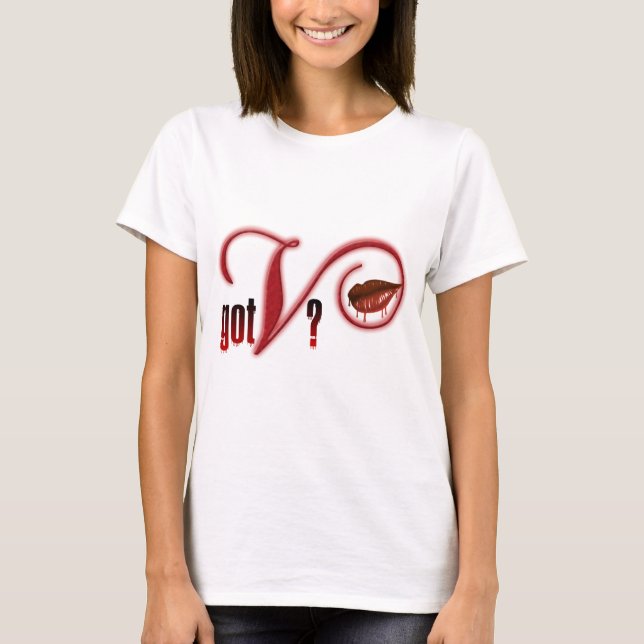 Camiseta V obtidos - Sangue do vampiro (Frente)
