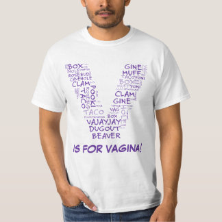 Camiseta V para a vitória do vagina em Michigan