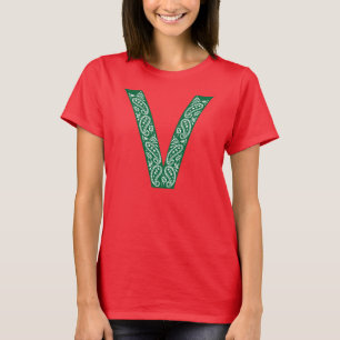 Camiseta V para o Vegan