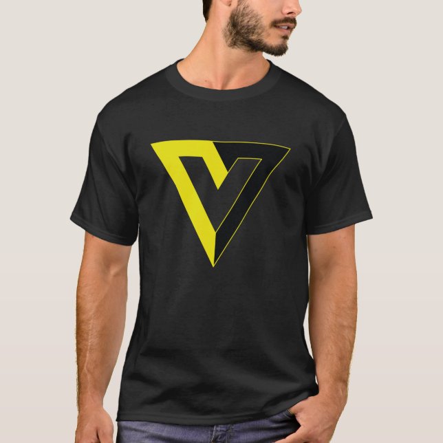 Camiseta V para Voluntaryist (Frente)
