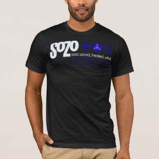 Camiseta V-Pescoço da definição de Sozo