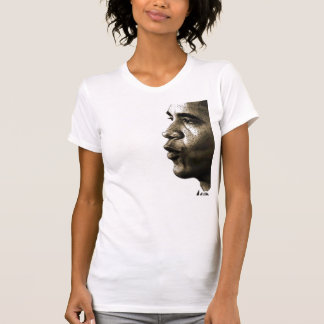 Camiseta V-pescoço de Obama