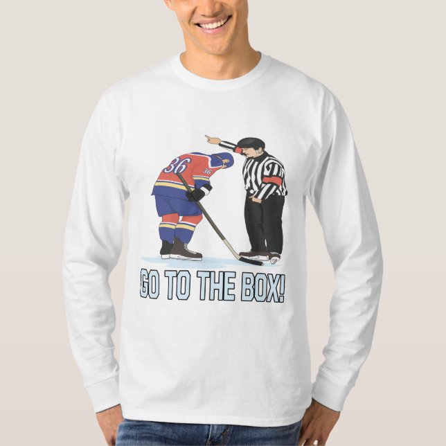 Camiseta Vá à caixa (Frente)