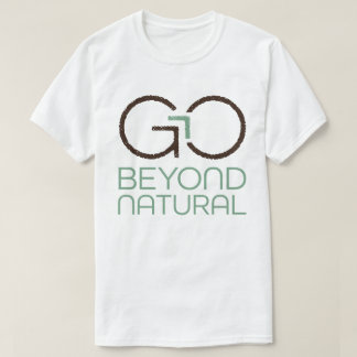 Camiseta Vá além do t-shirt natural