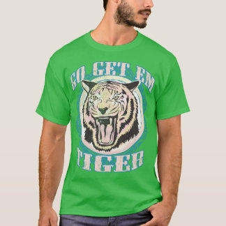 Camiseta Vá Buscar Em Tiger Boho Bohemian Style Graphic Nov