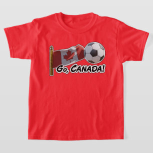 Camiseta Vá, Canadá, Ventilador de futebol