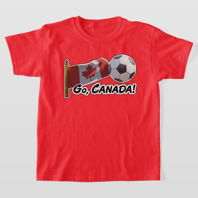 Camiseta Vá, Canadá, Ventilador de futebol (Postura )