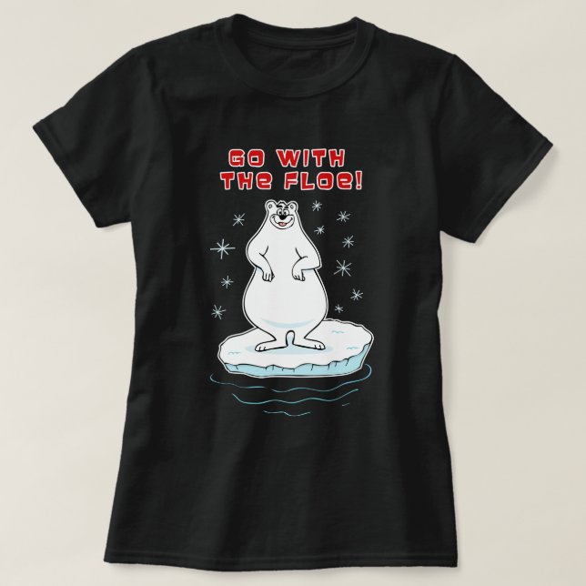 Camiseta Vá Com A Banquisa! (Frente do Design)