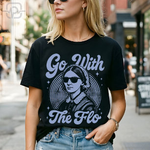 Camiseta Vá Com A Flo Florence Nightingale Enfermeira Retro