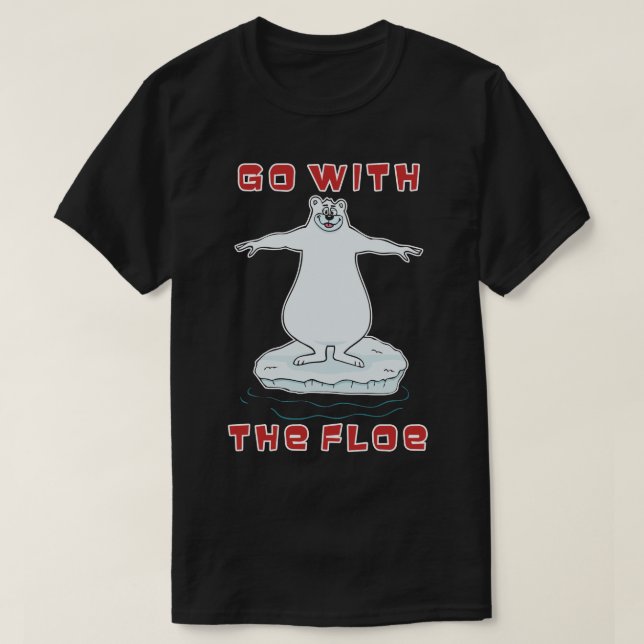 Camiseta Vá Com A Placa De Gelo! (Frente do Design)