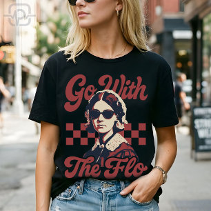 Camiseta Vá Com O Retro Florence Nightingale Enfermeira