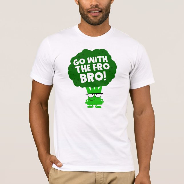 Camiseta Vá com para Bro! (Frente)
