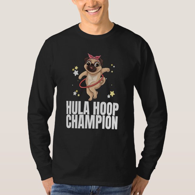 Camiseta Vá Com Seu Exercício de Treinamento de Dança Hoope (Frente)