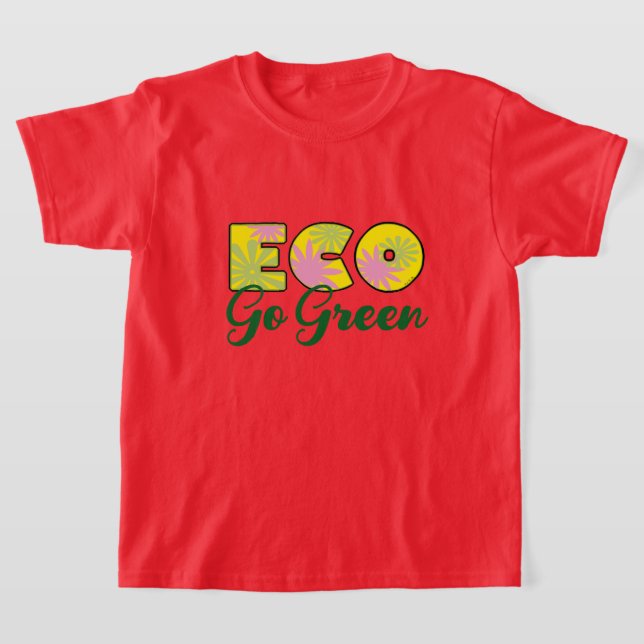 Camiseta Vá Design Eco Retro Verde (Postura )