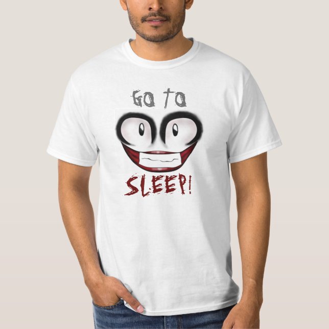 Camiseta Vá dormir (Frente)