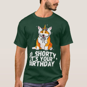Camiseta Vá Em Baixo É Seu AniversárioEngraçado Cachorro Co