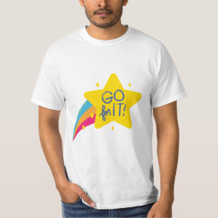 Camiseta vá em frente