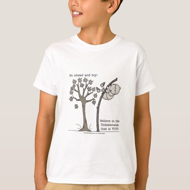 Camiseta Vá em frente e tente (Frente)