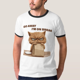 Camiseta Vá Embora, Estou de Folga