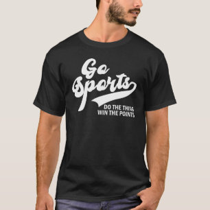 Camiseta Vá Esportes Faça A Coisa Ganhe Os Pontos
