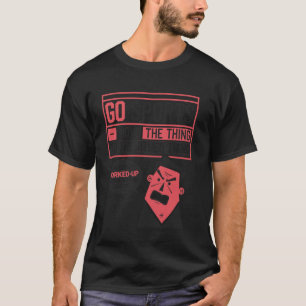 Camiseta Vá Esportes Mova A Coisa Para A Outra Coisa Engraç