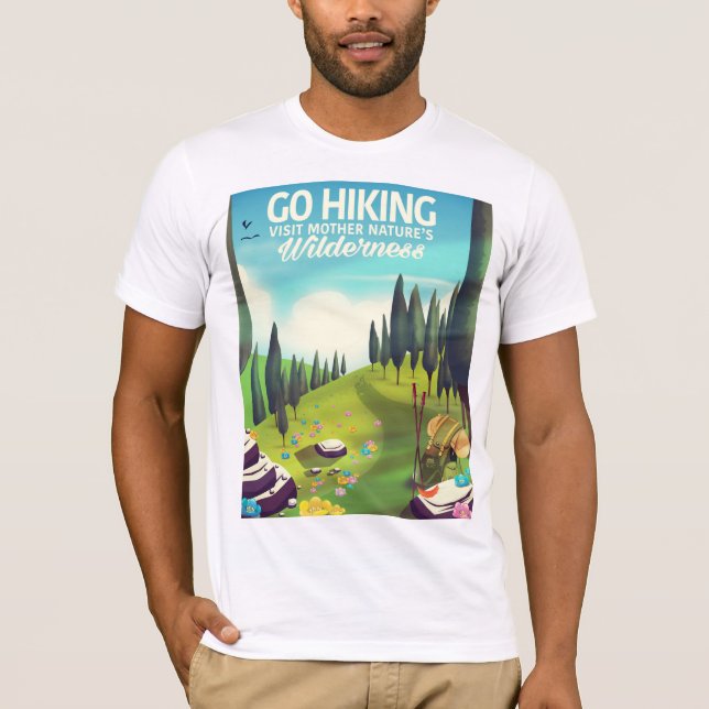 Camiseta Vá fazer trilhas! (Frente)
