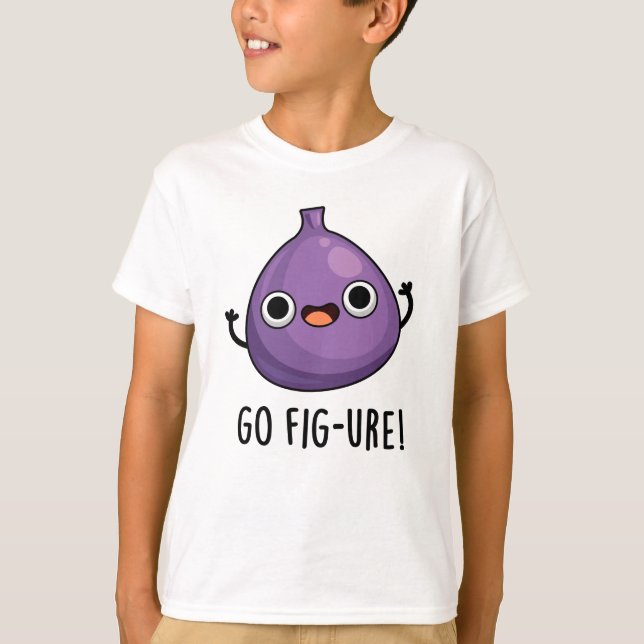 Camiseta Vá Fig-ure Fig Fig Fruta Pun (Frente)