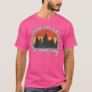 Camiseta Vá Fora Estes São Incríveis Caminhadas Ao Ar Livre