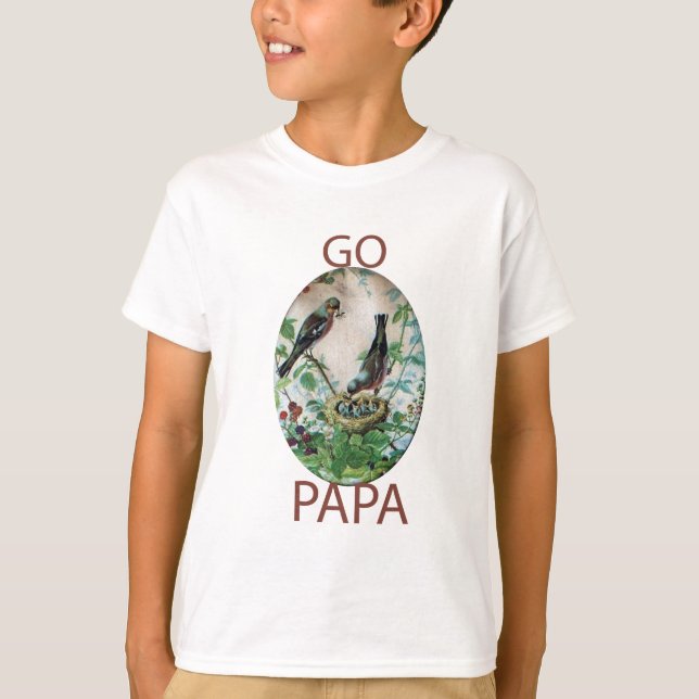 Camiseta Vá Papai (Frente)