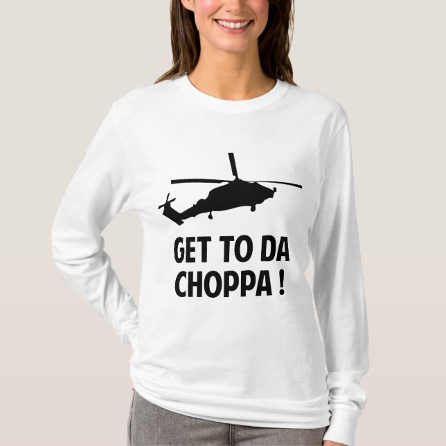 Camiseta Vá Para Da Choppa (Frente)