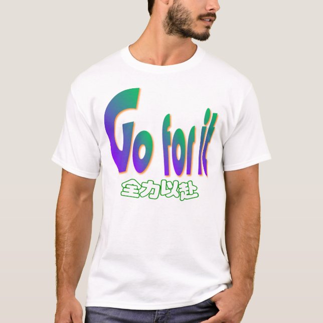 Camiseta Vá para ele (Frente)