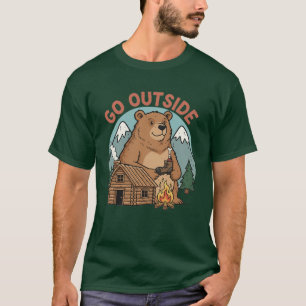 Camiseta Vá Para Fora