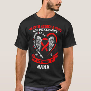 Camiseta Vá para o Céu Vermelho Precisava de um Herói Deus