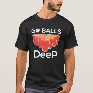 Camiseta Vá para o fundo I Being Pong Mesa