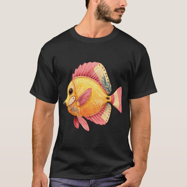 CAMISETA VÁ PESCAR (Frente)