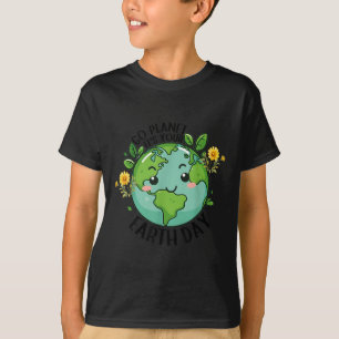 Camiseta Vá Planeta É O Seu Dia Da Terra 2025 Crianças Prof