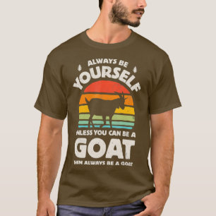 Camiseta Vá Sempre Ser Seu Fazenda Farmer Retro Animal