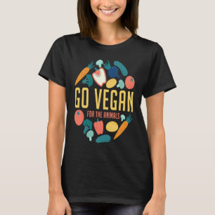 Camiseta Vá Ser Vegano Pelos Animais Comida Veganismo Engra