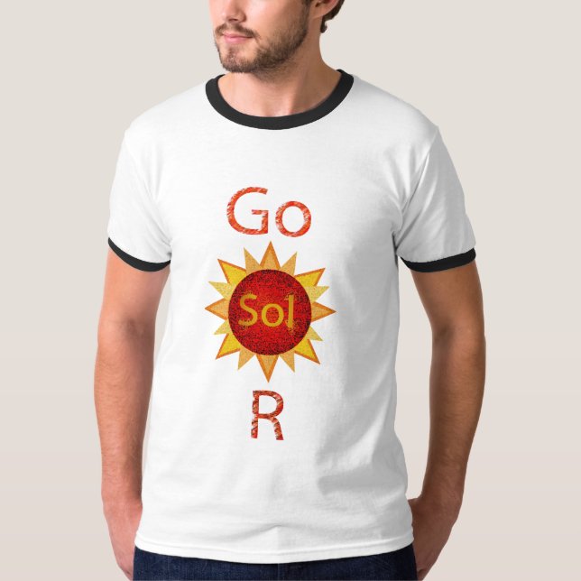 Camiseta Vá solar (Frente)