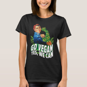 Camiseta Vá Vegan Sim Podemos, Comida Veggie Animal Wfpb