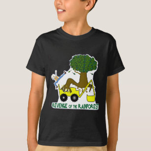 Camiseta Vá Verde Reduzir Reutilizar Reciclar Floresta Trop