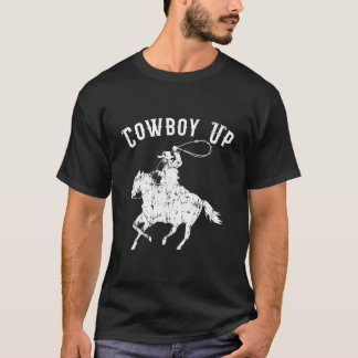 Camiseta Vaca Acima Para Fãs de Rodeio e Ocidente