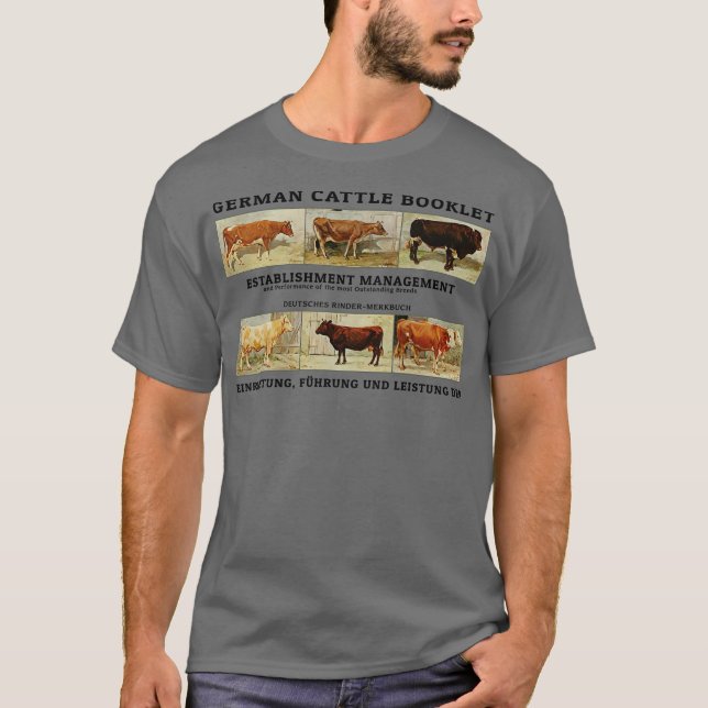 Camiseta Vaca Alemã Vintage (Frente)