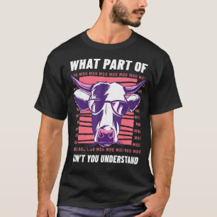 Camiseta Vaca Animal de Fazenda Bezerro Vaca das Terras Alt