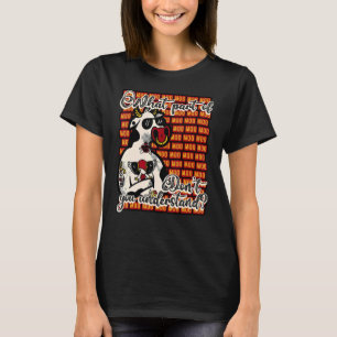 Camiseta Vaca Animal de Fazenda Bezerro Vaca das Terras Alt