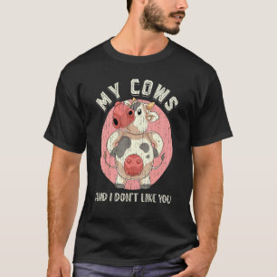 Camiseta Vaca Animal de Fazenda Fazendeiro Agricultura Vaca