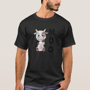Camiseta Vaca Animal de Fazenda Fazendeiro Mugido Bezerro V