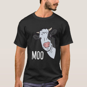 Camiseta Vaca Animal Pecuária Moo Vaca Fofo